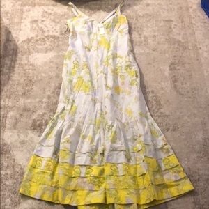 NWT Anthropologie summer maxi dress sz:6